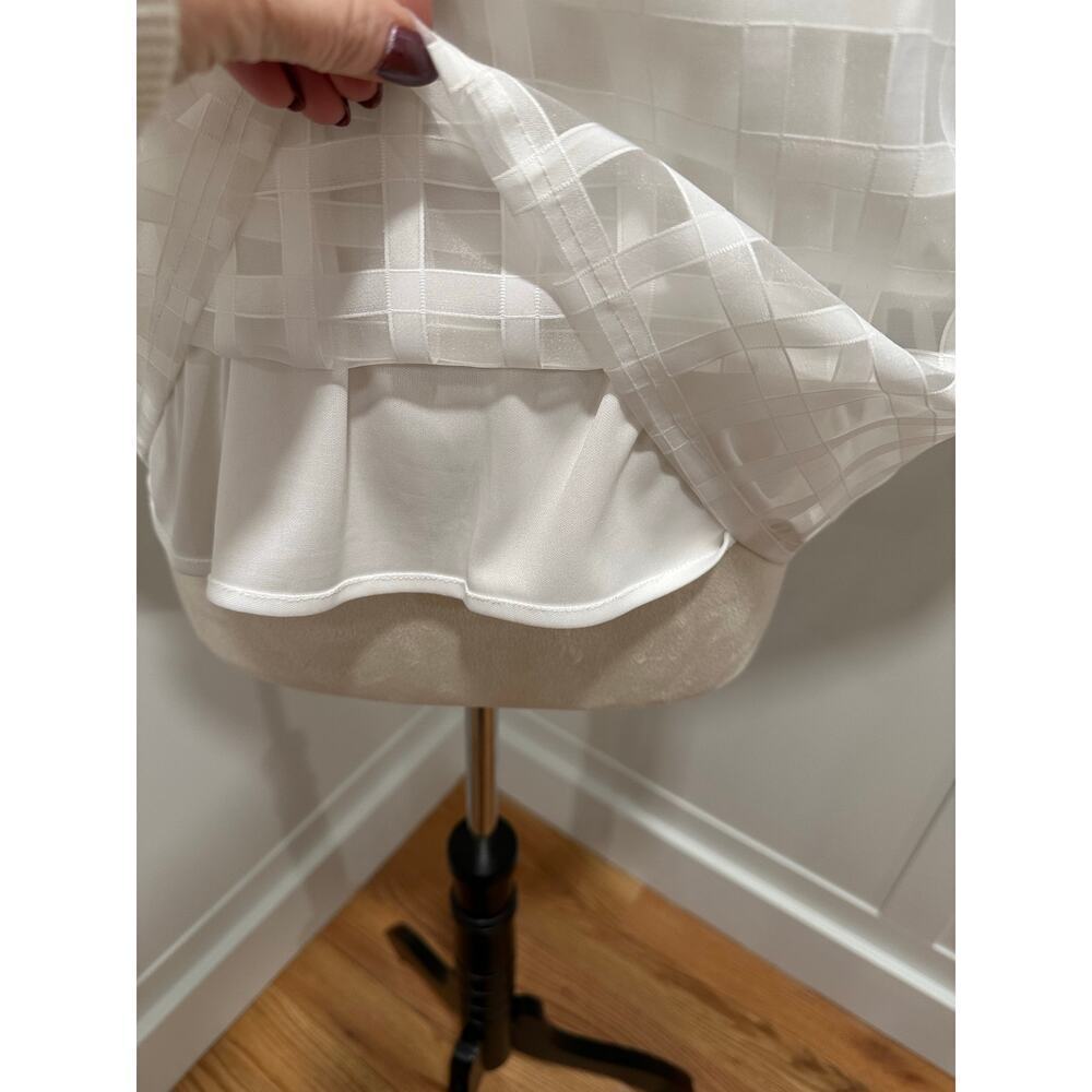 SOLD Fab’rik Puff Sleeve Blouse - Picture 4 of 5